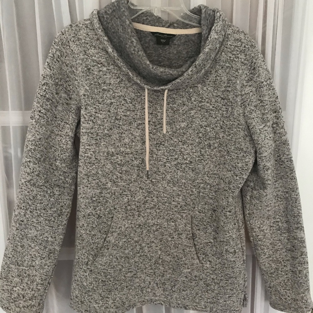 Eddie Bauer Cowl Neck Sweatshirt—Large